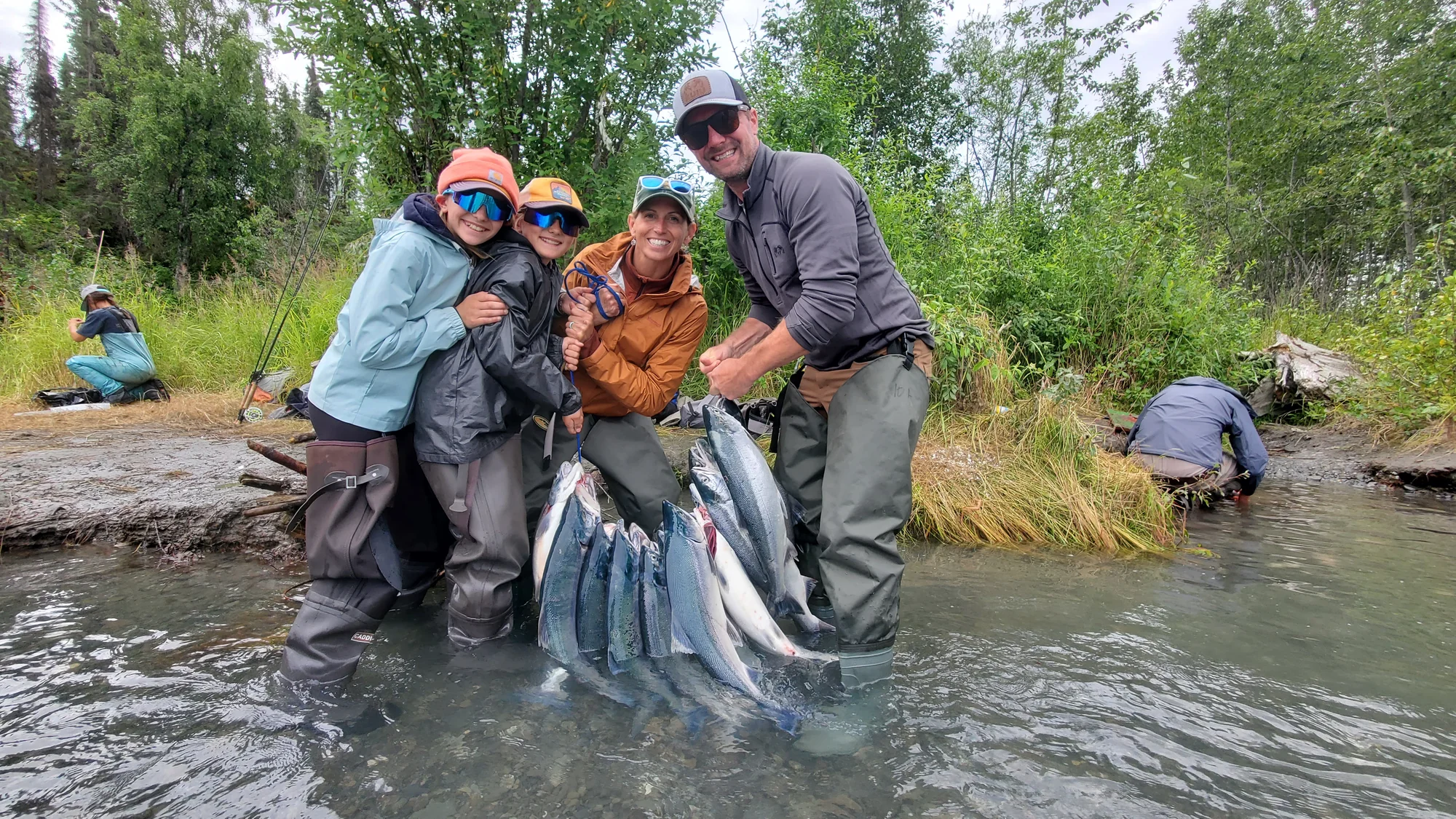 Fly fishing the upper Kenai River